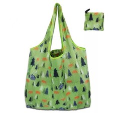 X Large Reusable Foldable Ladies Shopping Bag Eco Tote Handbag Fold Away Bag UK 