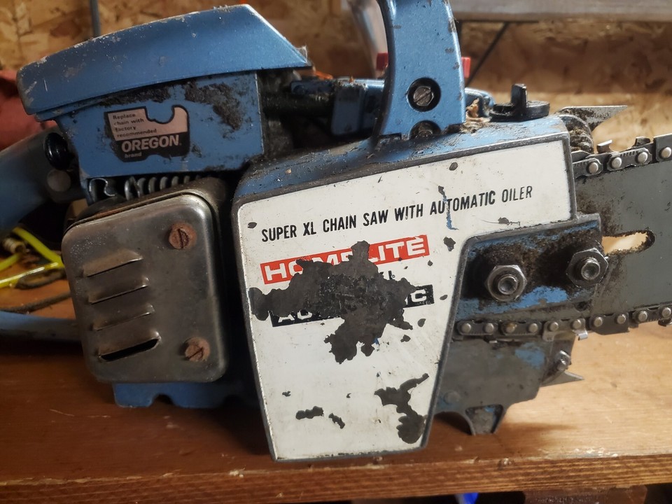 Homelite Super Xl Chainsaw For Parts Or Repair eBay