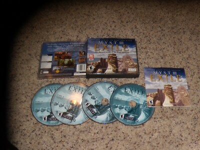 Myst III Exile (PC, 2001) Near Mint Game