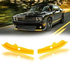 Front Bumper Lip Splitter Protector for Dodge Challenger Scat Pack R/T GT SRT Ye
