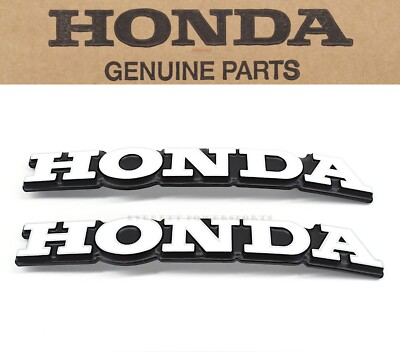 New Factory Honda Fuel Gas Tank Emblems 69-76 CB750K OEM Badges Set ''READ''  #A36