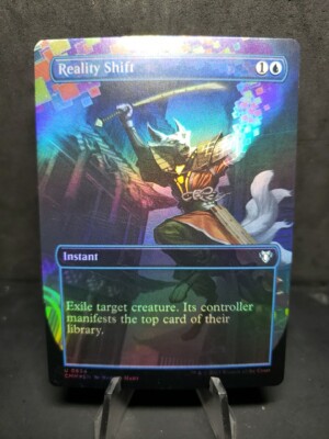 MTG Reality Shift Commander Masters 0634 Foil Borderless Uncommon - NM