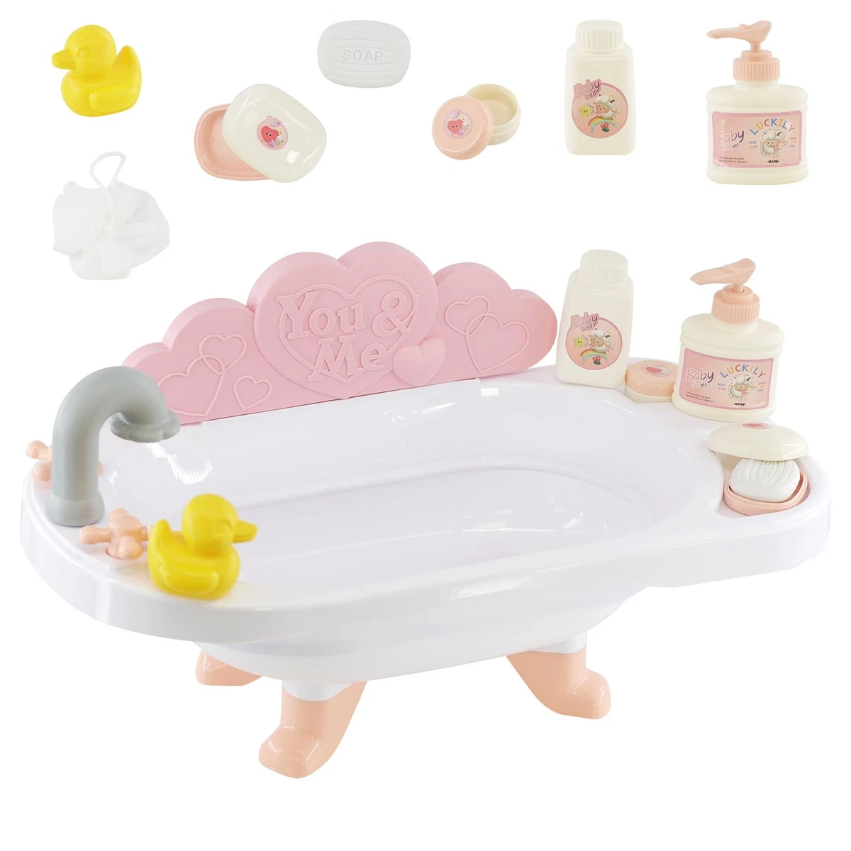 Doll bathtub set 2025