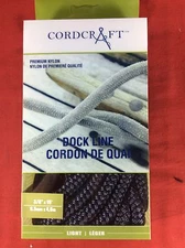 DOCK LINE PREMIUM NYLON 3/8" X 15' NAVY CORDCRAFT MARINE ROPE DOUBLE BRAIDED 