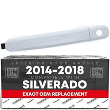 Exterior Door Handle, Driver Side for Chevrolet Silverado; GMC Sierra - Front...