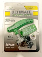 Softspikes Ultimate Cleat Kit w/ 18 Silver Tornado Golf Cleats, Fast Twist 3.0