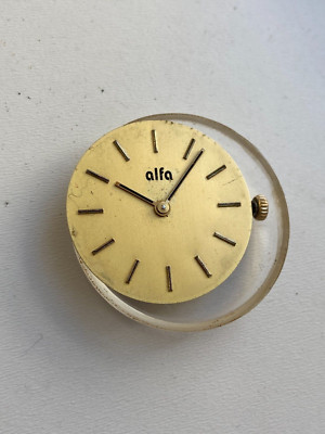 VINTAGE WOMEN WATCH MOERIS PARTS MOVMENT ALFA