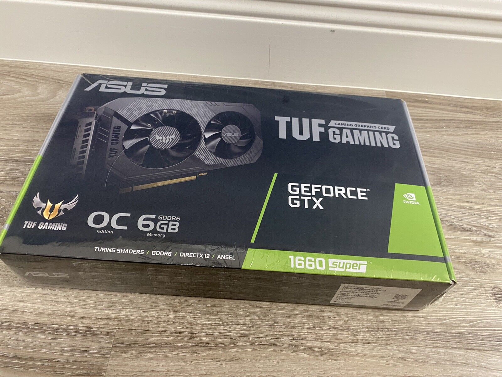 ASUS GeForce GTX 1660 SUPER OC 6GB GDDR6 Gaming Graphics Card (TUF 