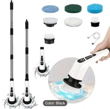 7-in-1 Power Cleaning Brush Set, Power Rotary Scrubber, Bathtub Brush,...