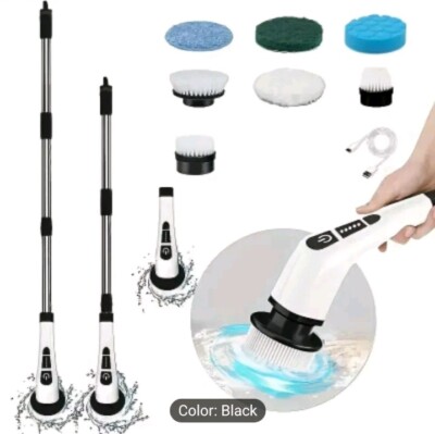 7-in-1 Power Cleaning Brush Set, Power Rotary Scrubber, Bathtub Brush,...