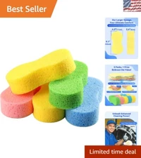 Extra Thick Multi-Purpose Sponges, 9.1" - Perfect for Kitchen, Bathroom, & More