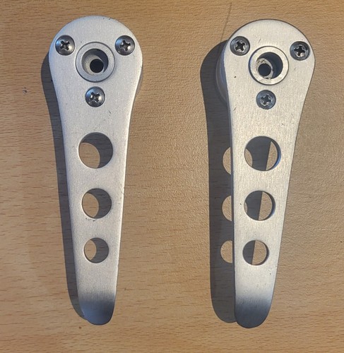 Classic Mini Aluminium Door Handles ( pair) - Picture 2 of 3