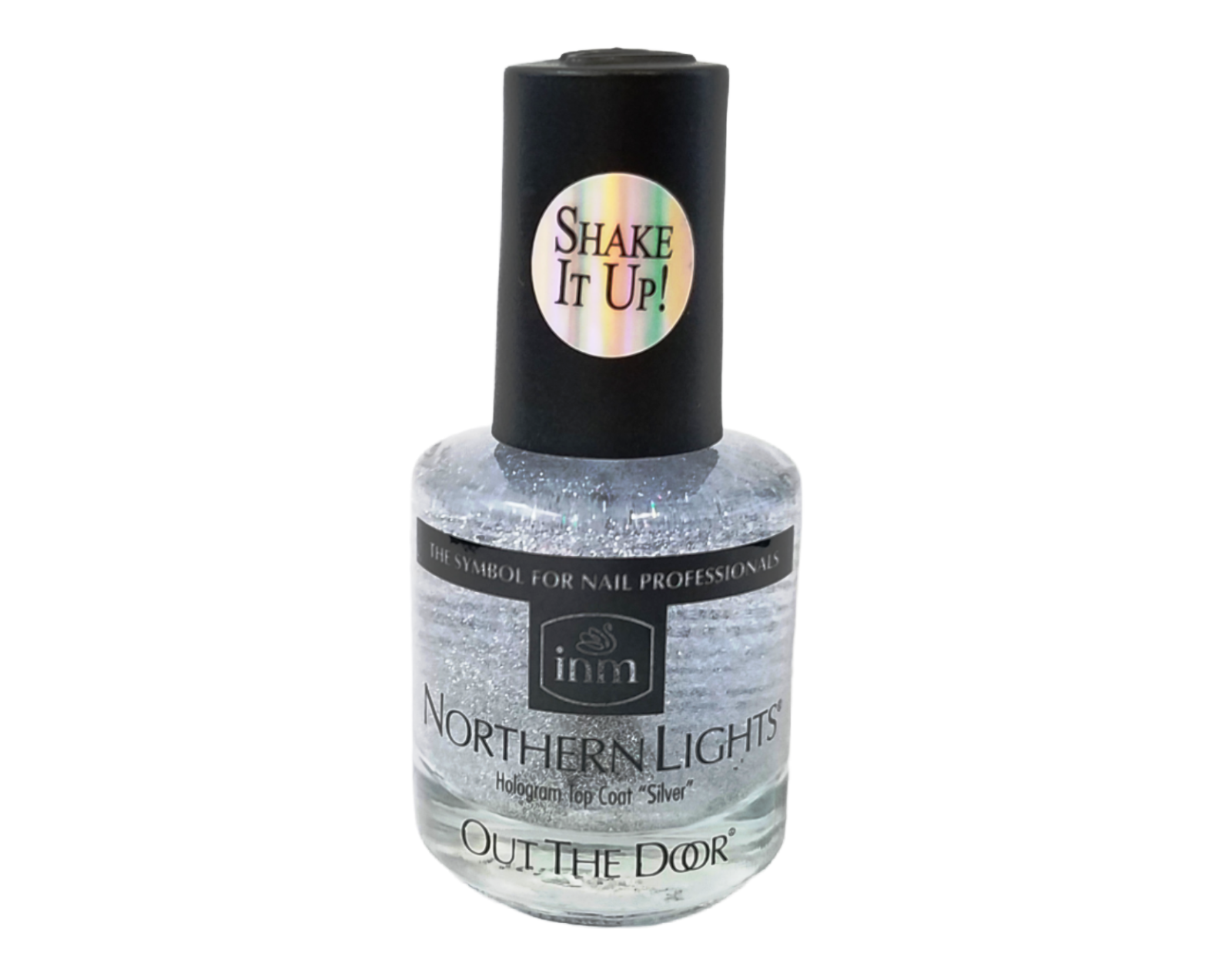 inm northern lights hologram top coat