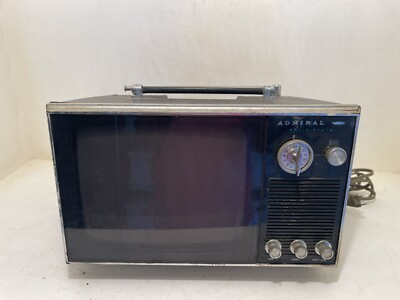 Admiral Travel Mate TV Model 9P400 Powers On, For Repair or Parts