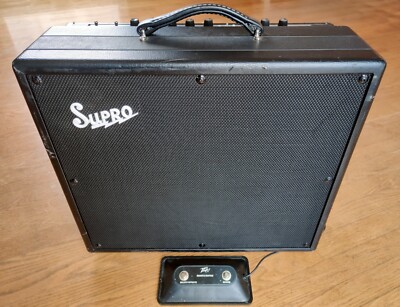 Supro Galaxy 1x12'' 50-watt 2-channel Tube Electric Guitar Combo Amp USA 