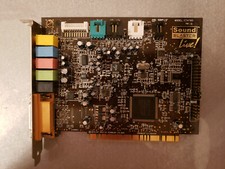 Used Creative Labs Sound Blaster Live 5.1 PCI Sound Card. Model Number: CT4780.