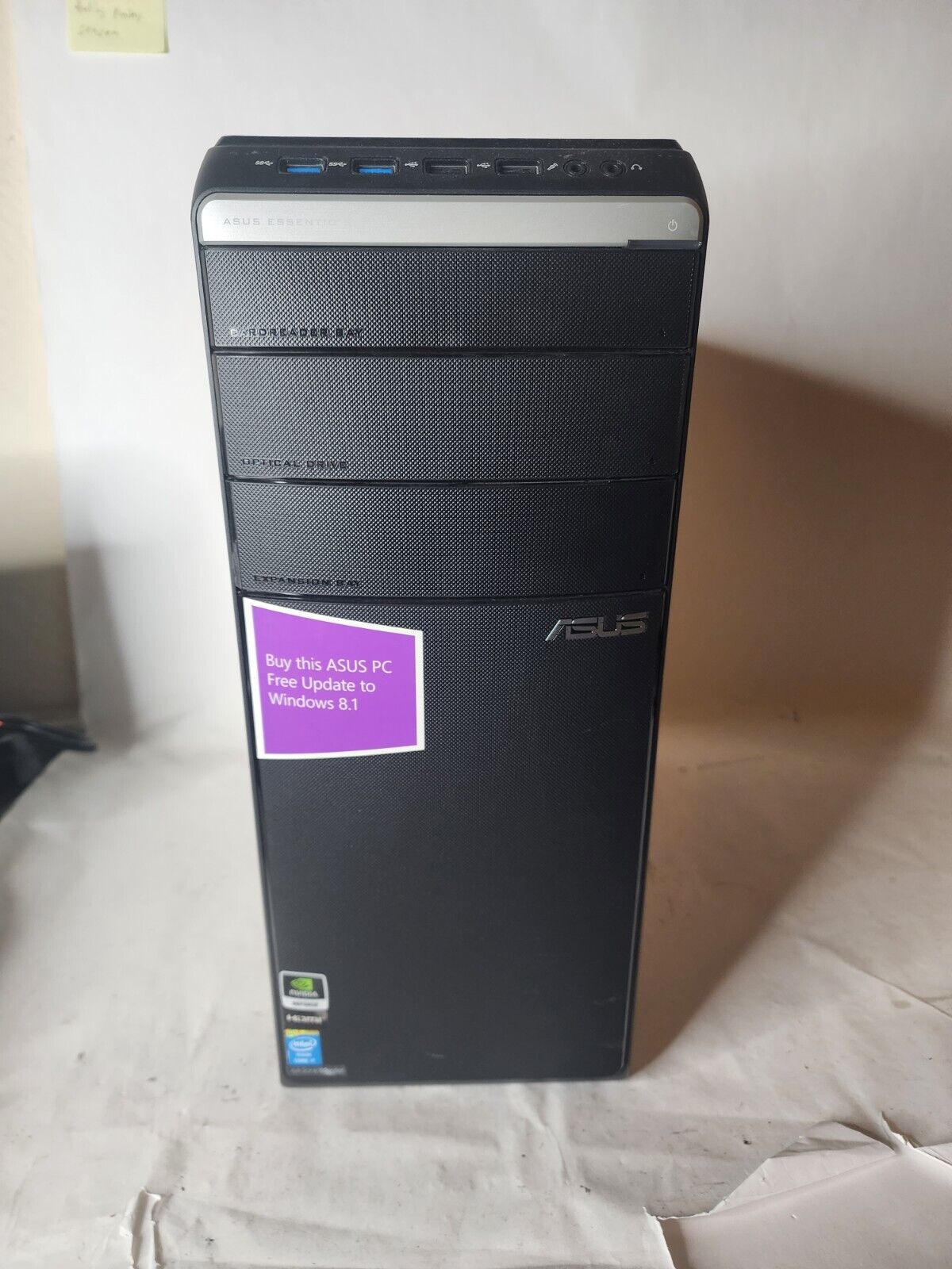 ASUS Essentio M51AC Core i7-4770 3.40GHz 32GB RAM 1TB SSD Geforce GT620 Win  10