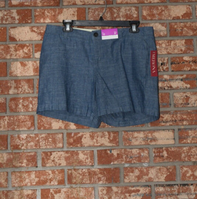 Merona Blue Shorts Size 10 NWT
