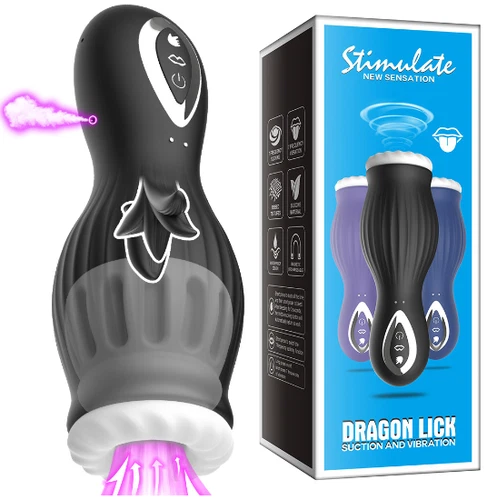 Male Masturbaters Automatic HandsFree Licking Cup Thrusting Stroker Men Sex Toy - Picture 12 of 37