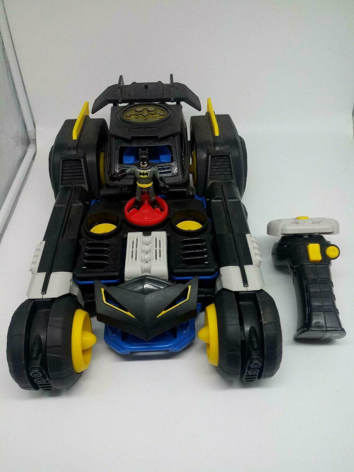 Imaginext DC Super Friends Batmobile Transforming R/C Batman Remote Control  Car | eBay