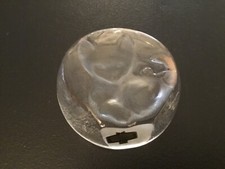 24% Lead Crystal Cat Paper Weight