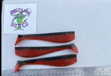 Boogey Man Bait Co. Ling Cod Lingcod Rockfish Tuna Bait 7” Swimbait Red Diablo