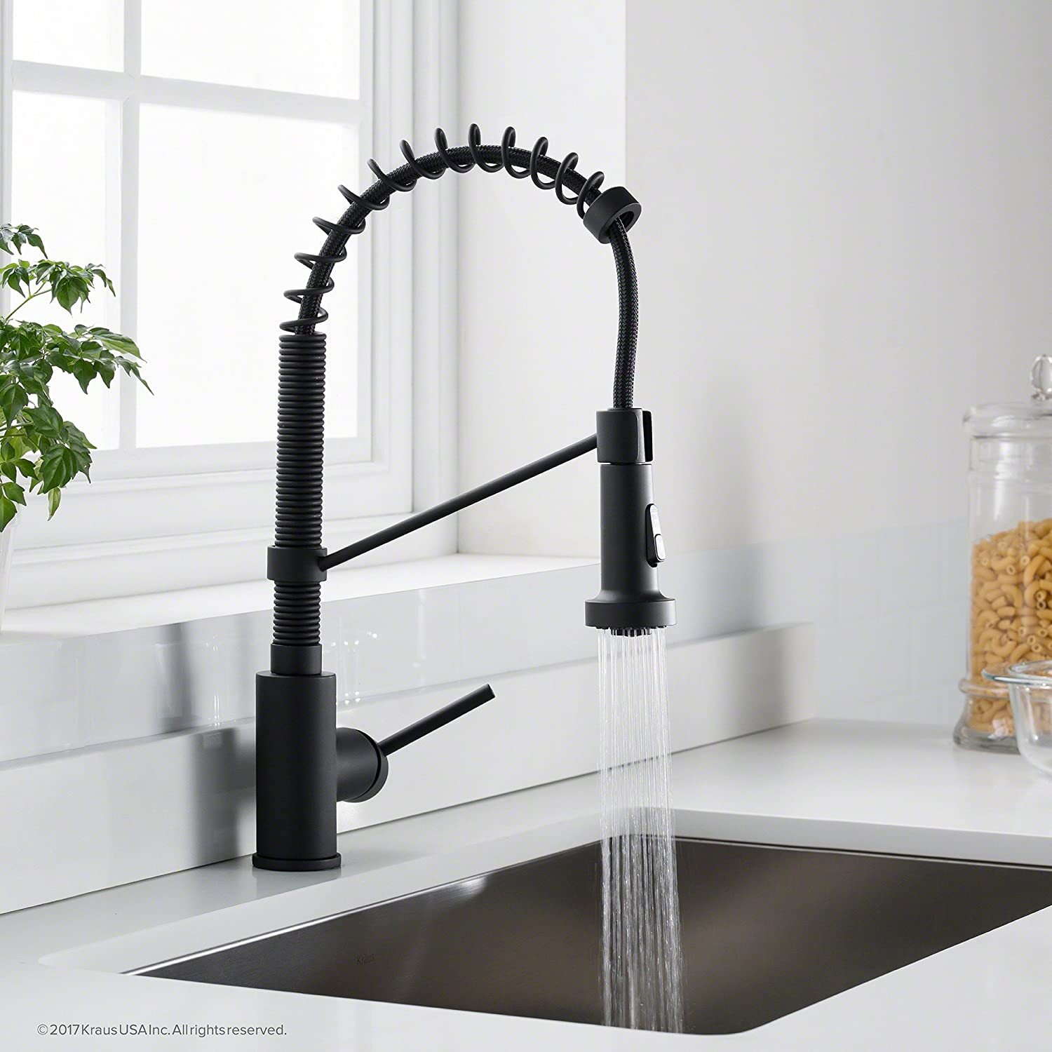 HOT Tall Basin Mixer Tap Bathroom Black Sink Taps Brass Faucet Round