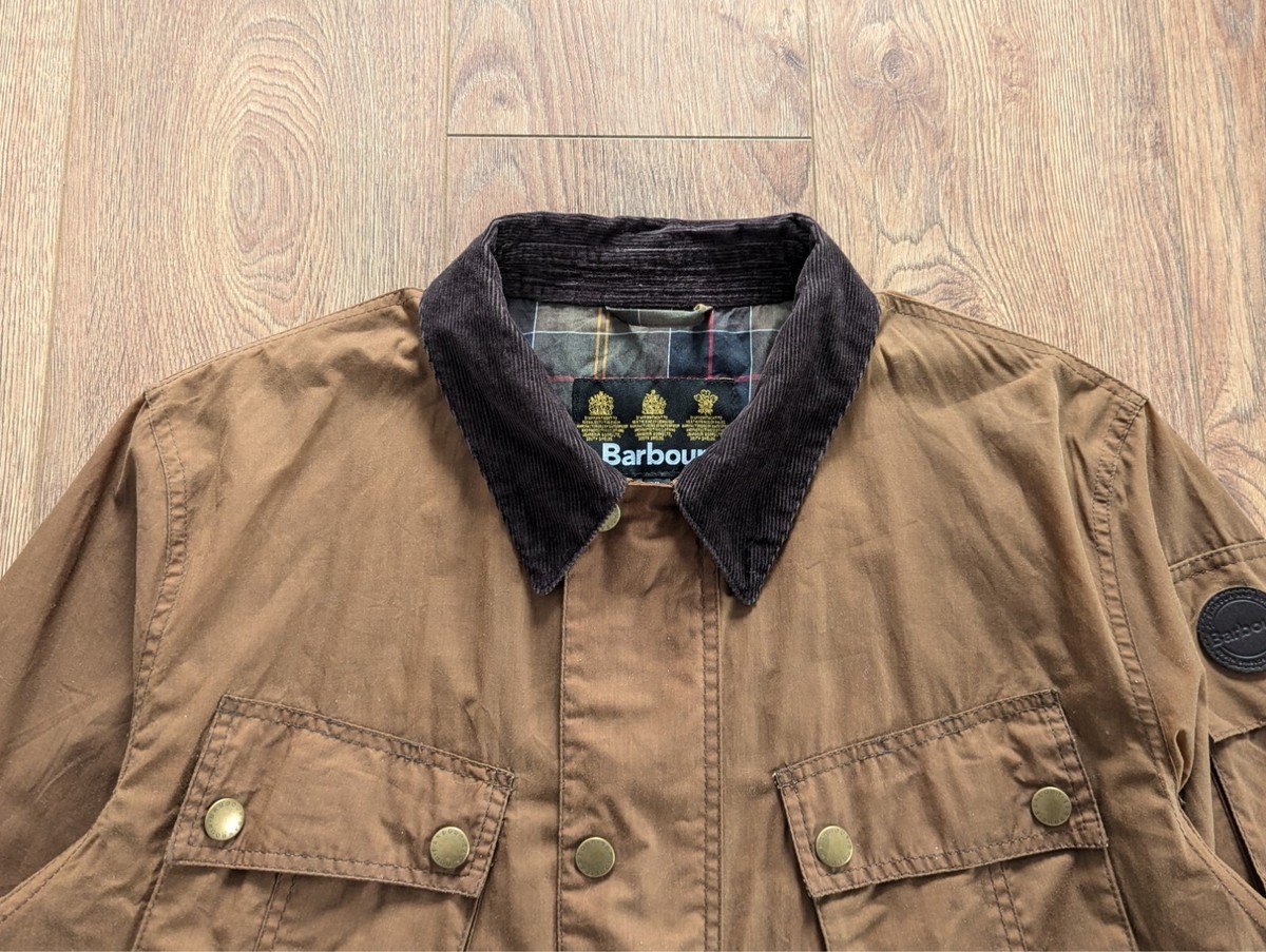 Barbour Lowland Wax Men's Jacket Brown Size XL Waxed Cotton | eBay