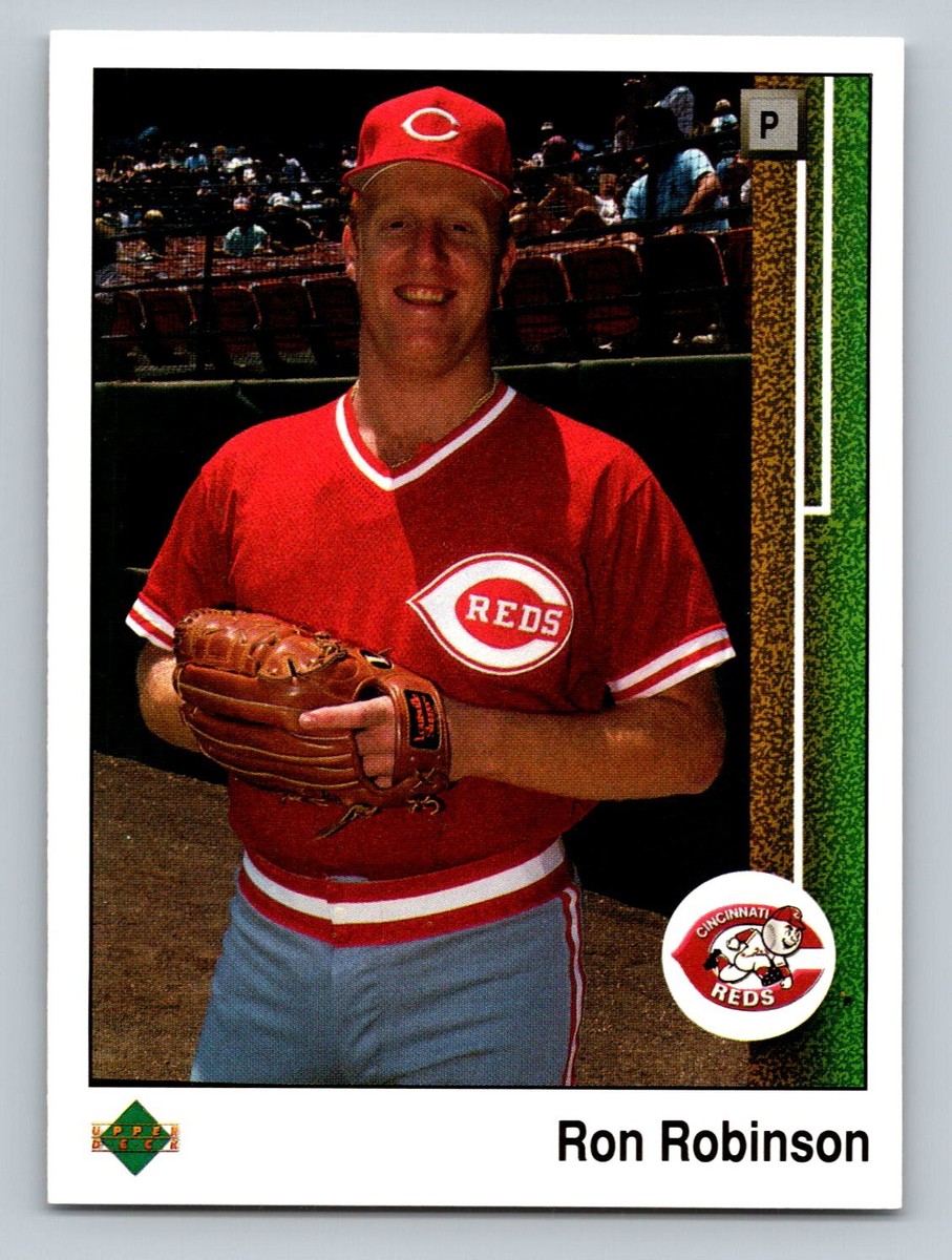 Ron Robinson 1989 Upper Deck #187 Cincinnati Reds Baseball Card | eBay