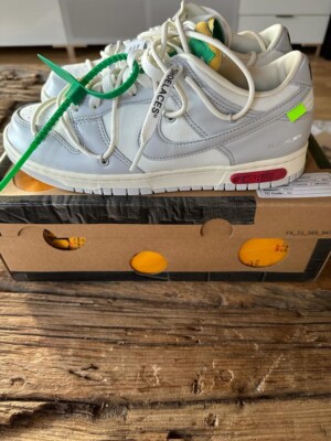 Nike Dunk Low Off-White Lot 25 Gr. 43 US 9,5