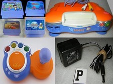Lot VTech Vsmile TV Learning System 1 Console 1 Controller 4 Games 100 Tested