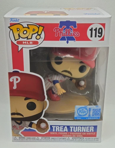 Funko Pop! MLB- Trea Turner #119 - Philadelphia Phillies Baseball Vinyl Figure