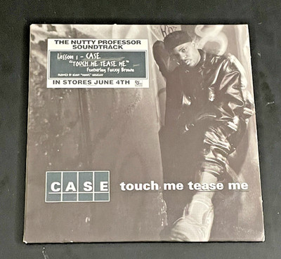 Case 1996 Promo CD Single Touch Me Tease Me Foxxy Brown DJ Boat Nutty Professor