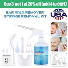 Ear Wax Washer Water Syringe Kit Earwax Removal Lavage Irrigation System Kits