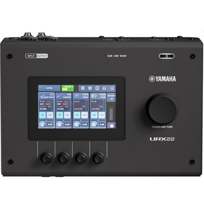 YAMAHA URX22-B USB-C Audio Interface Touchscreen & Steinberg Software License