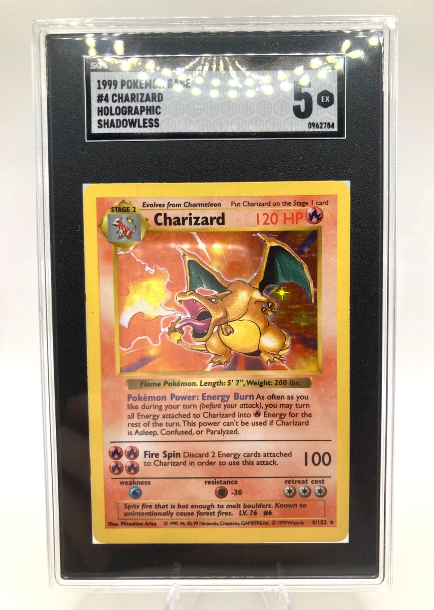 Shadowless Pokémon Charizard Individual Cards for sale - eBay
