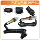 2Pcs Upstream & Downstream O2 Oxygen Sensor For 2005-2014 Volkswagen Jetta 2.5L