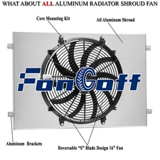 Radiator Fan Shroud Kit For 73-74 DODGE CORONET CHARGER/PLYMOUTH SATELLITE 7.2L