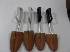 2-Pair Florsheim Wood Shoe Trees Travel Keeper Stretcher Form Shaper Small