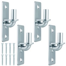 4PCS Heavy Duty Gate Hinges Wall Mount 5/8 Inch Pin Farm Chain Link Fence
