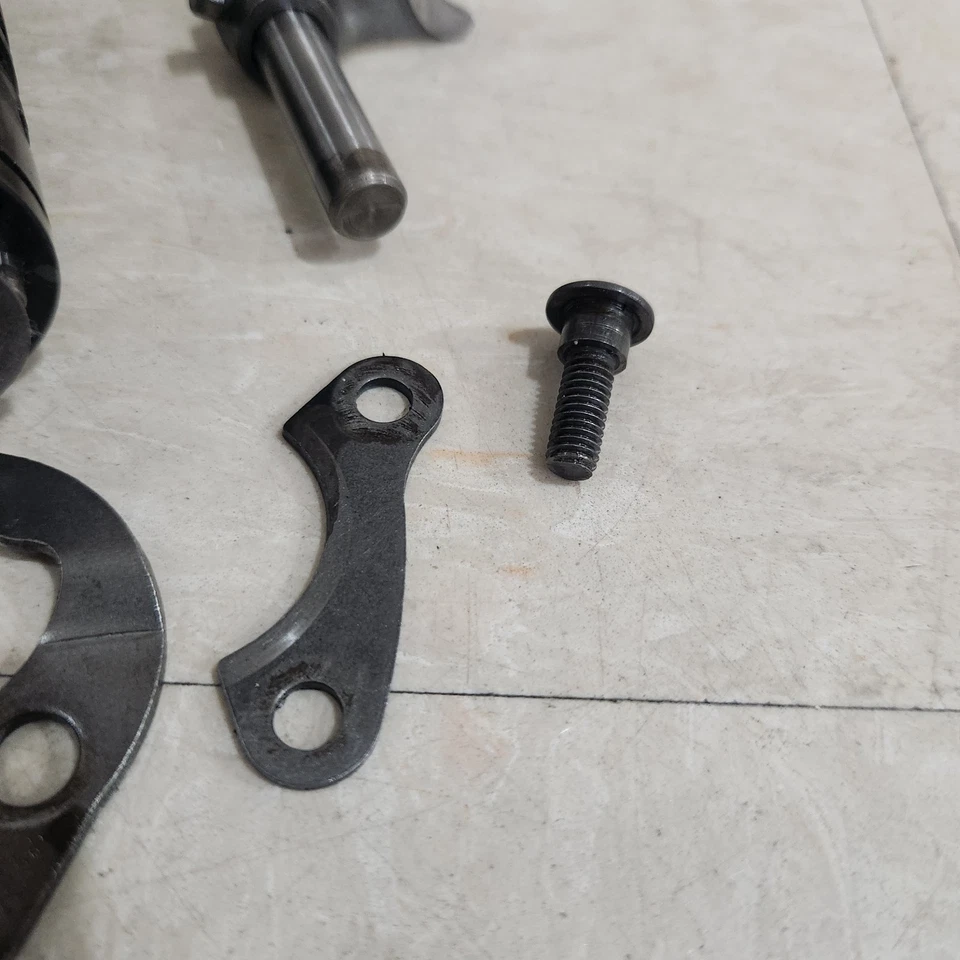 Kawasaki KX80 1982-1984 genuino OEM transmisión comp horquillas ejes de tambor Foto 4 de 4