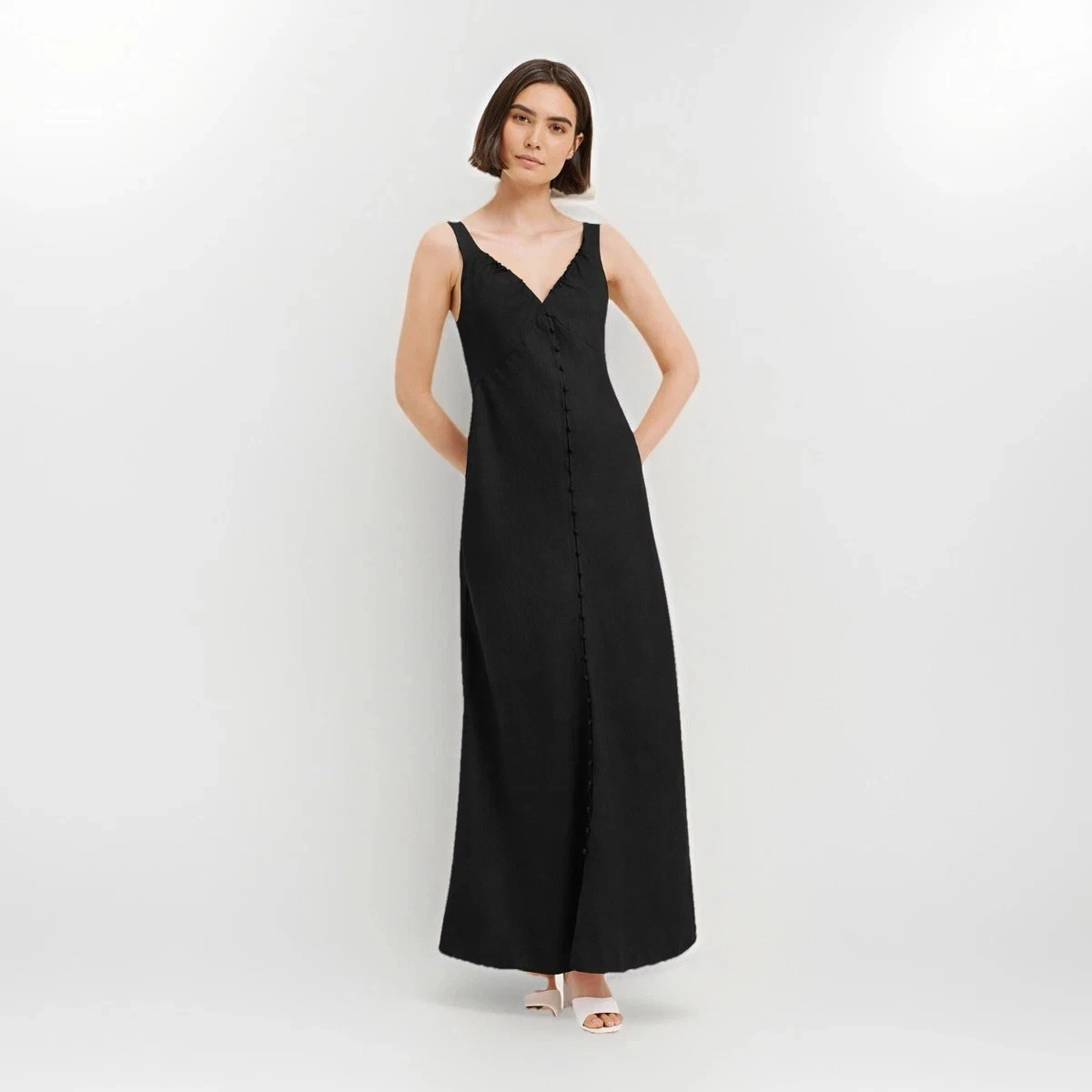 country road black maxi dress Clothing for Women for sale Size:8.5M
