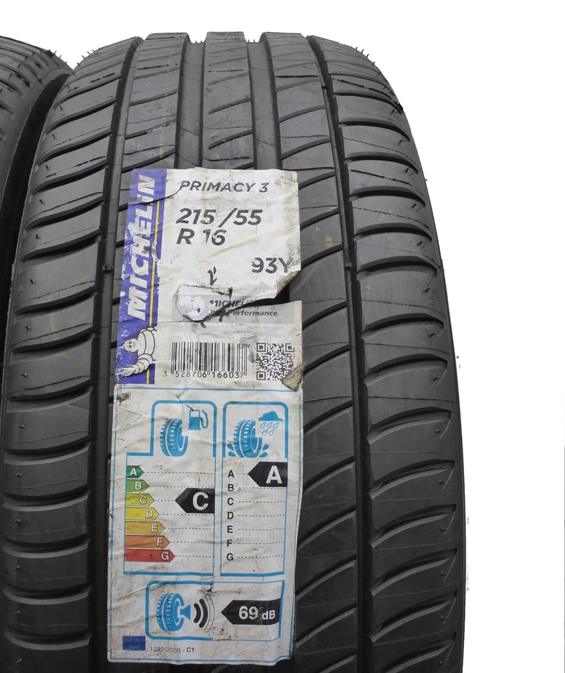 215 55 16 2x MICHELIN 215/55 R16 93Y Primacy 3 Sommerreifen 2016  VOLL - Bild 3 von 4