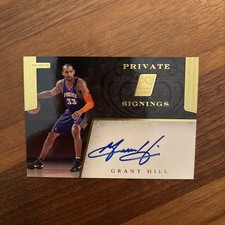 2011-12 Panini Private Signings Grant Hill Auto Phoenix Suns