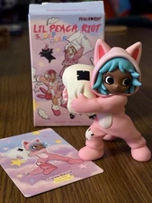 POP MART x Lil Peach Riot Sleepover Series Frankie-Pillow Fight Confirmed Figure
