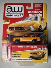 Auto World Ltd Ed 2012 Ford Mustang Boss 302 1:64 Scale 2019 Series 1 VB