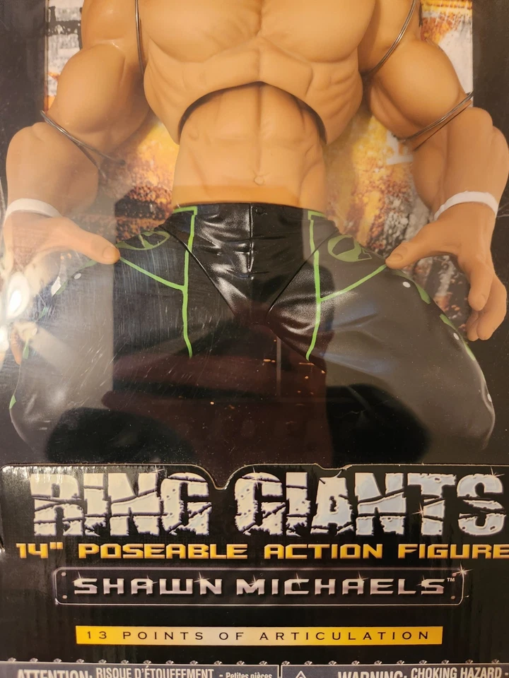 WWF RING Giants action Figure HBK Shawn Michaels DX WWE - Image 3 of 4