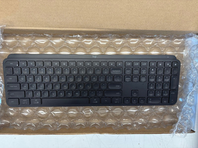 Logitech MX Keys S Full-Size Bluetooth Wireless Keyboard - Black 920-011406