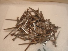 Lot of 100 New, Rusty Capewell Horseshoe Nails -HORSESHOES, Arts Crafts Supply.