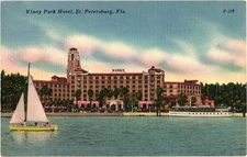 Vinoy Park Hotel, St. Petersburg, Fla Postcard Posted